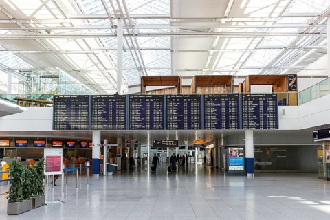 Lufthansa Terminal 2 of Munich Airport