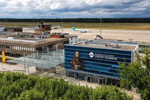 Overview Nuremberg Albrecht Duerer Airport (NUE) in Nuremberg