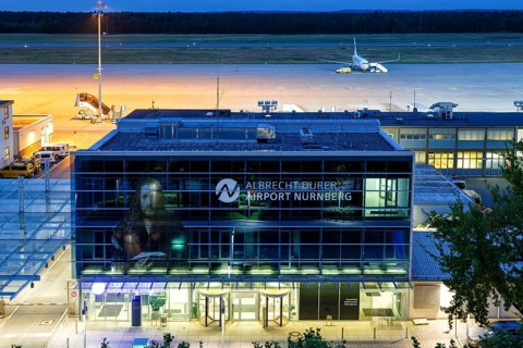 Overview Nuremberg Albrecht Duerer Airport (NUE) in Nuremberg