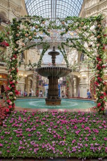 Fountain in GUM