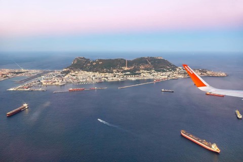 Overview Gibraltar Airport