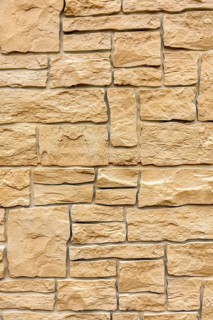 Artificial stone wall