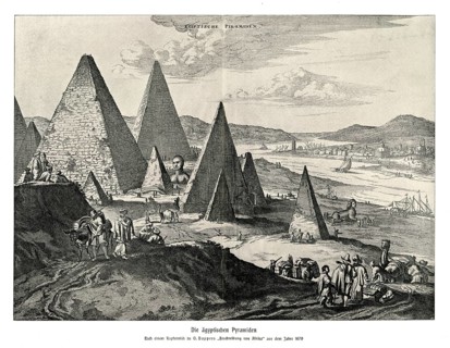 The Egyptian pyramids