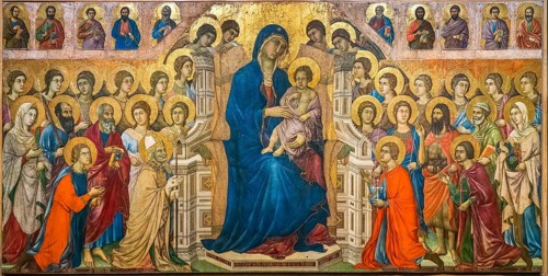 Enthroned Mother of God with Child