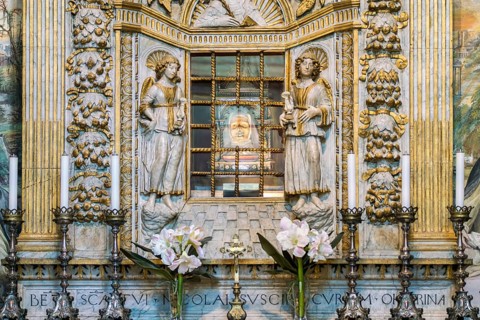 Head relic of St. Catherine of Siena