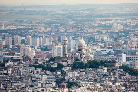 Basilica Sacre-Coeur on Montmartre