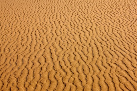 DESERT NEAR WALVIS BAY IN NAMIBIA