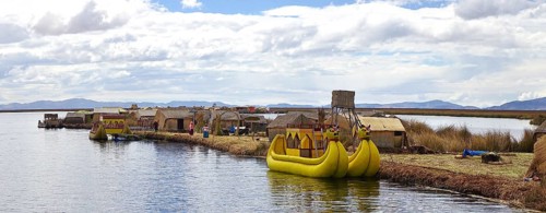 Floating island of the Uro