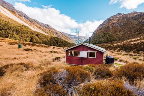 Hut at Arthur's Pass