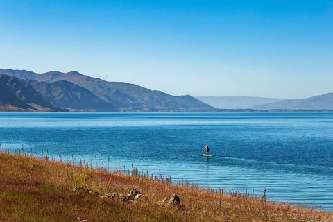 Guy on SUP