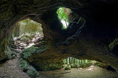 Caeciliengrotte near Hirschbach