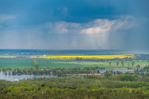 Thunderstorm over the Havel