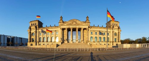 Reichstag Bundestag Government Parliament Reichstag Building Panorama in Berlin
