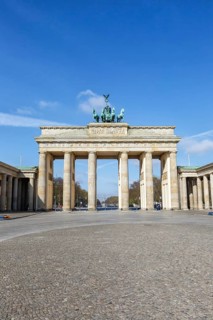 Brandenburg Gate Textfreiraum Copyspace in Berlin