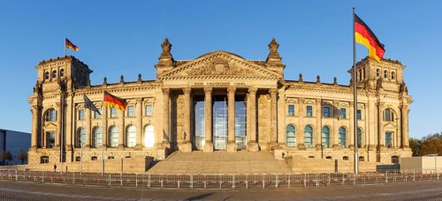 Reichstag Bundestag Government Parliament Reichstag Building Panorama in Berlin