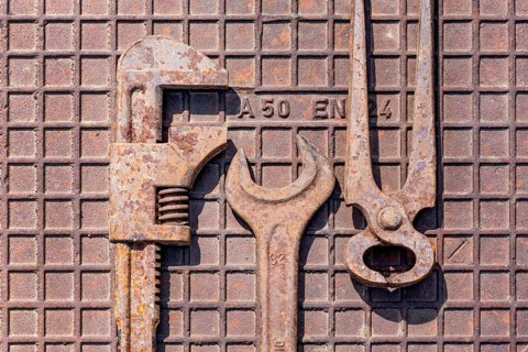 Old wrench