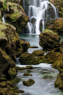 Waterfall at the Traunfall