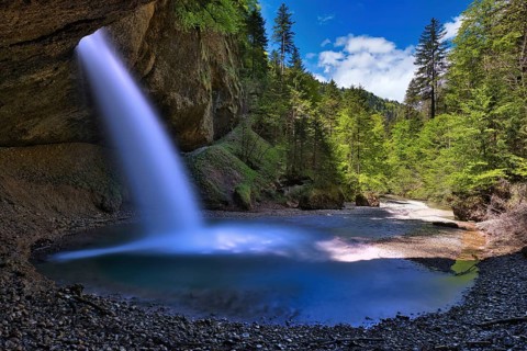 Waterfall in the Toesstal