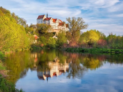 Colditz Castle at the Zwickauer Mulde
