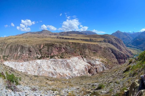 Terraces for salt extraction