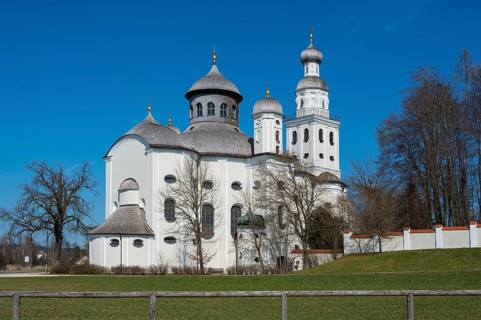 Catholic pilgrimage church Maria pear tree