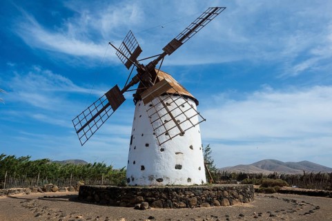 Windmill in El Cotillo