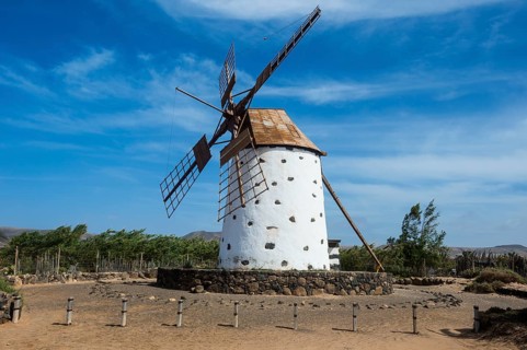 Windmill in El Cotillo