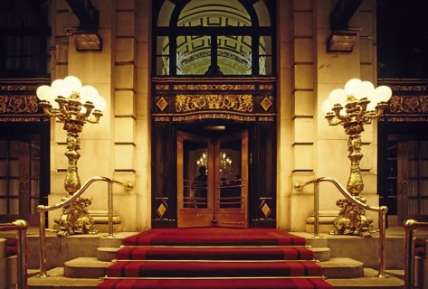 Entrance to The Plaza, 5th Avenue New York City