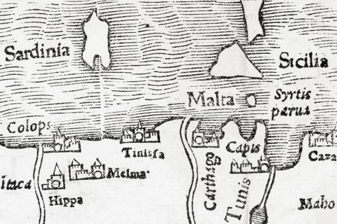 North Africa with Sardinia and Malta