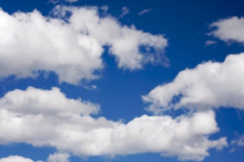 Slightly blurry clouds great for your background