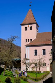 Evangelical Lutheran Margrave Church next to the former Benedictine abbey