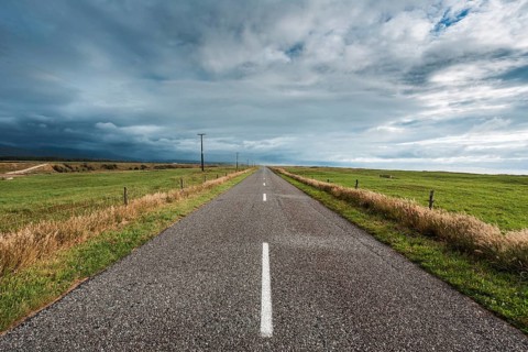 Empty road