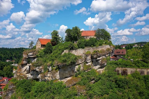 Pottenstein Castle with castle museum