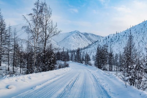 Road of Bones in the Suntar-Khayata mountain Range