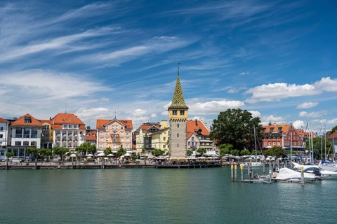 Harbour with Mangturm
