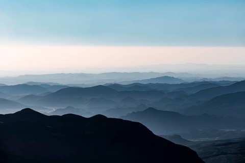 Landscape of Jebel Shams