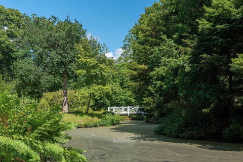 Landscape garden and castle park