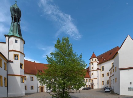 Inner courtyard of Sulzbach Castle