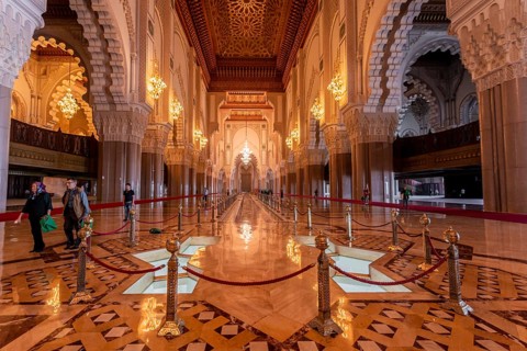 Interior view