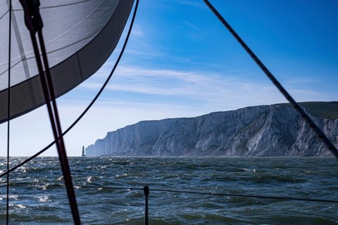 Sailing on the North Sea