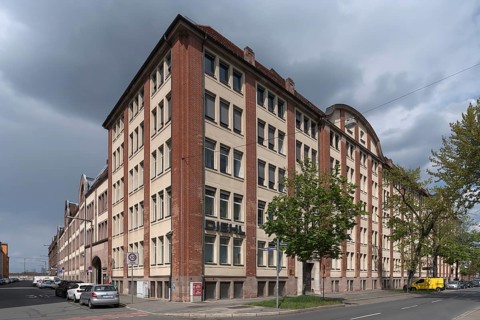 Building of the former toy manufacturer Bing