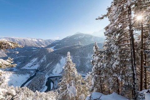 Ruinaulta or Rhine Gorge