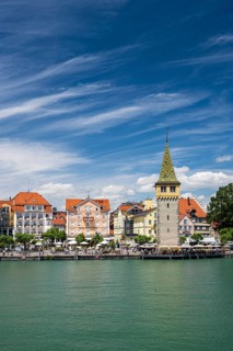 Harbour with Mangturm