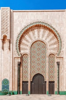 Ornate exterior wall