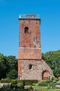 Ox tower as remnant of the former medieval church