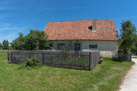 Historic farmhouse with farm garden built 1711