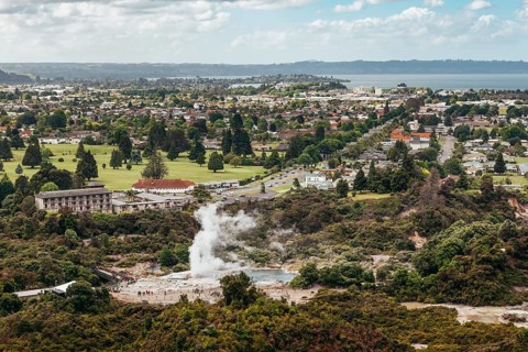 Geothermal area