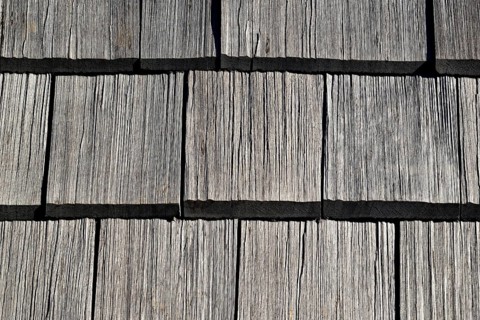 Wooden shingles
