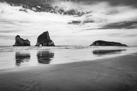 Wharariki Beach