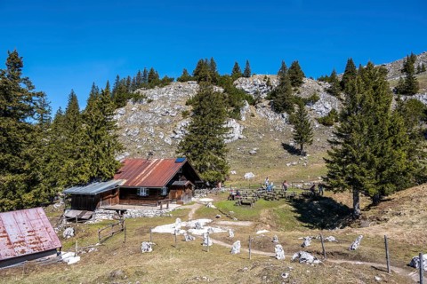 Hubertushuette am Breitenstein